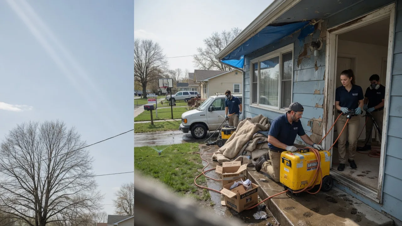 Basement Flood Cleanup in Lilbourn, MO near me